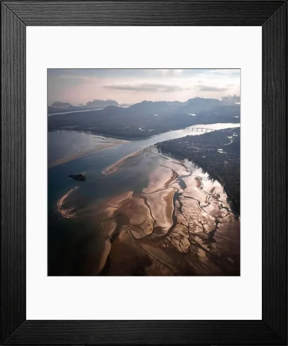 Framed Print : Aerial view of Laem Kho Kwang Beach in Koh Lanta, Krabi, Thailand Framed Print : Aerial view of Laem Kho Kwang Beach in Koh Lanta, Krabi, Thailand