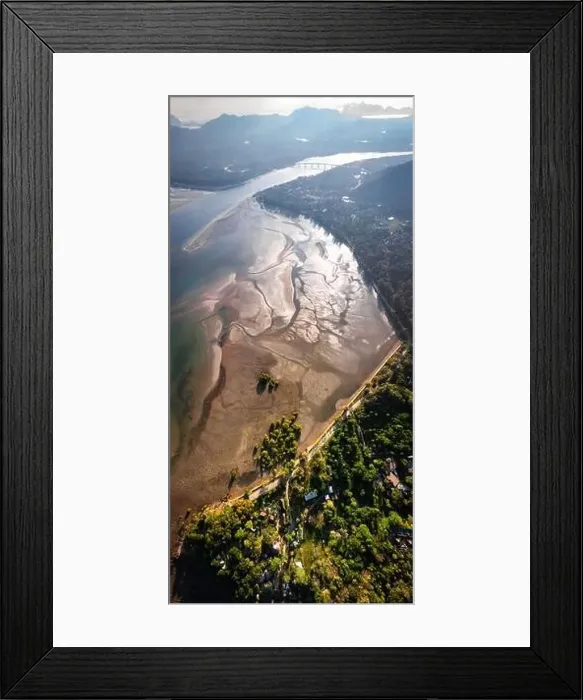 Framed Print : Aerial view of Laem Kho Kwang Beach in Koh Lanta, Krabi, Thailand Framed Print : Aerial view of Laem Kho Kwang Beach in Koh Lanta, Krabi, Thailand
