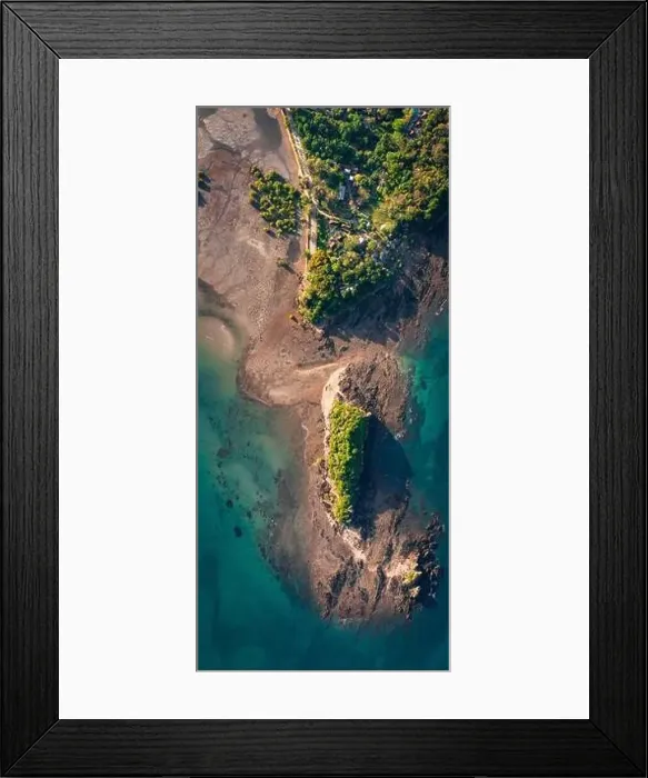 Framed Print : Aerial view of Laem Kho Kwang Beach in Koh Lanta, Krabi, Thailand Framed Print : Aerial view of Laem Kho Kwang Beach in Koh Lanta, Krabi, Thailand