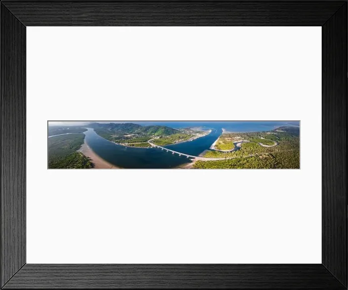 Framed Print : Aerial view of the Siri Lanta Bridge in koh Lanta, Krabi, Thailand Framed Print : Aerial view of the Siri Lanta Bridge in koh Lanta, Krabi, Thailand