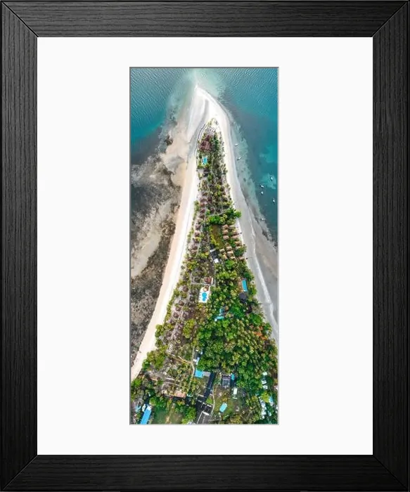 Framed Print : Aerial view of koh Mook or koh Muk island, in Trang, Thailand Framed Print : Aerial view of koh Mook or koh Muk island, in Trang, Thailand