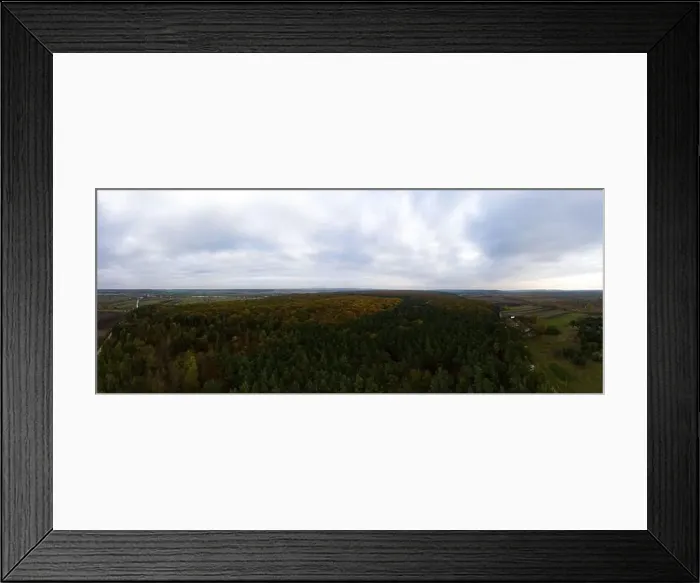 Framed Print : Panoramic view of Ukrainian fields and forests in Ternopil in autumn. new Framed Print : Panoramic view of Ukrainian fields and forests in Ternopil in autumn. new