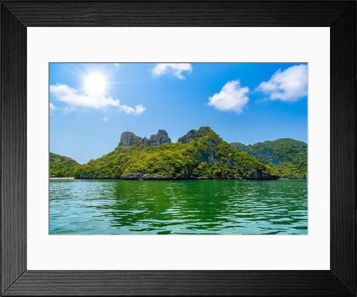 Framed Print : Koh Phaluai, Mu Ko Ang Thong National Park, Gulf of Thailand, Siam Framed Print : Koh Phaluai, Mu Ko Ang Thong National Park, Gulf of Thailand, Siam