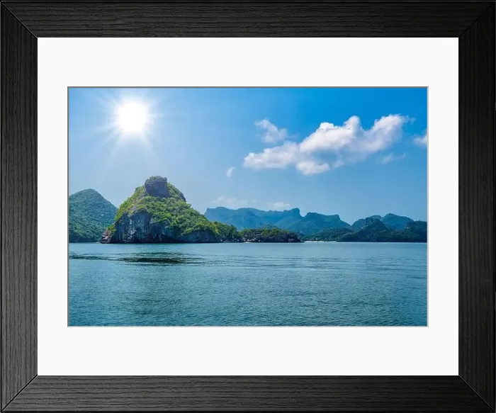 Framed Print : Koh Wua Talah, Mu Ko Ang Thong National Park, Gulf of Thailand, Siam Framed Print : Koh Wua Talah, Mu Ko Ang Thong National Park, Gulf of Thailand, Siam