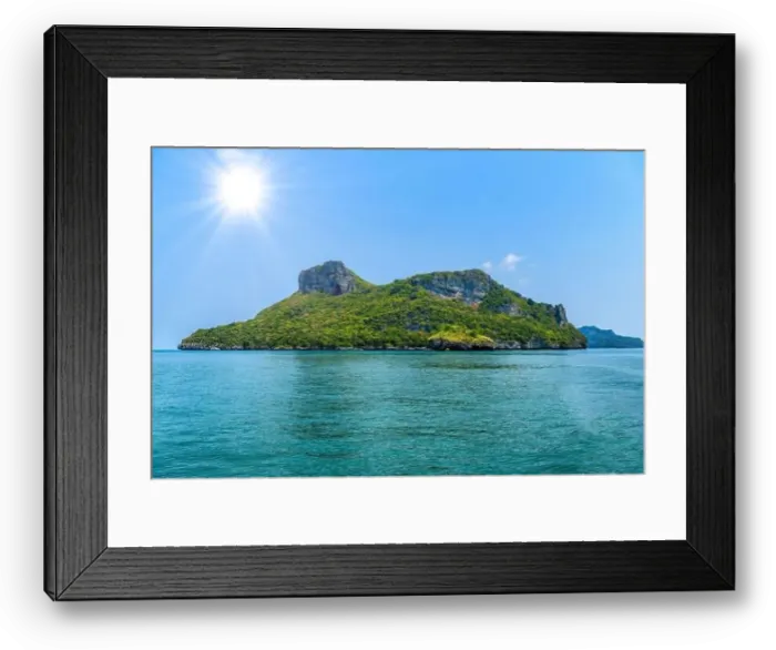 Framed Print : Koh Wua Talah, Mu Ko Ang Thong National Park, Gulf of Thailand, Siam Framed Print : Koh Wua Talah, Mu Ko Ang Thong National Park, Gulf of Thailand, Siam