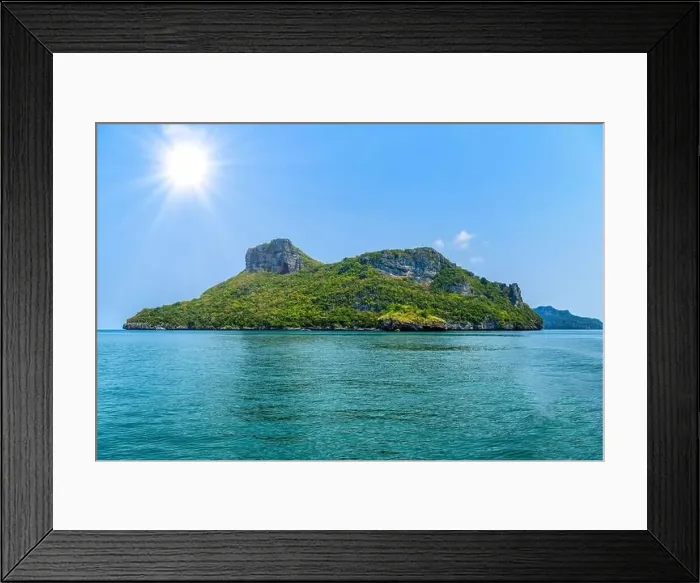 Framed Print : Koh Wua Talah, Mu Ko Ang Thong National Park, Gulf of Thailand, Siam Framed Print : Koh Wua Talah, Mu Ko Ang Thong National Park, Gulf of Thailand, Siam