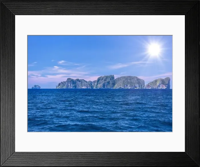 Framed Print : Phi Phi Leh islands, Andaman sea, Krabi Thailand Framed Print : Phi Phi Leh islands, Andaman sea, Krabi Thailand
