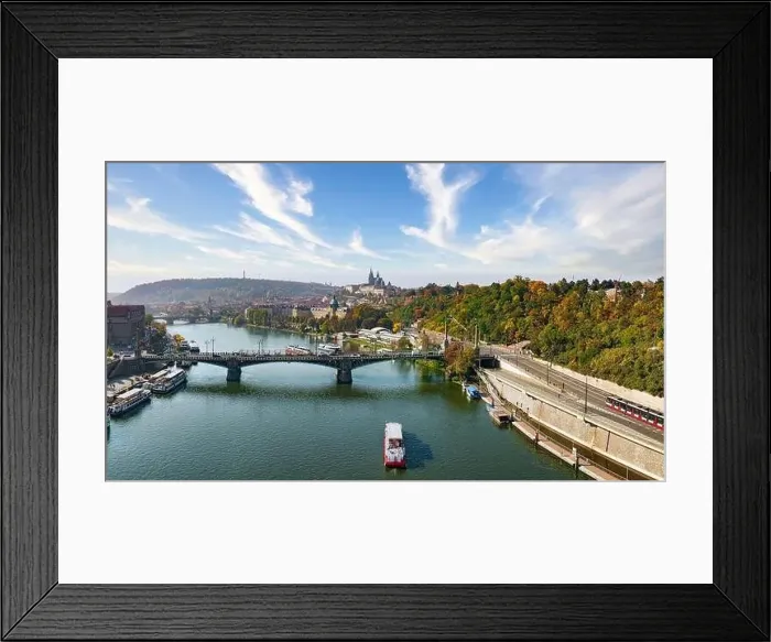 Framed Print : Aerial Prague panoramic drone view of the city of Prague at the Old Town Square Framed Print : Aerial Prague panoramic drone view of the city of Prague at the Old Town Square