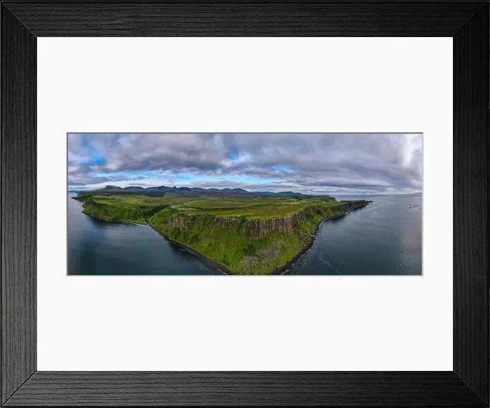 Framed Print : Aerial panoramic view of the scotish highlands Isle of Skye in northern Scotland Hebrides Islands Framed Print : Aerial panoramic view of the scotish highlands Isle of Skye in northern Scotland Hebrides Islands