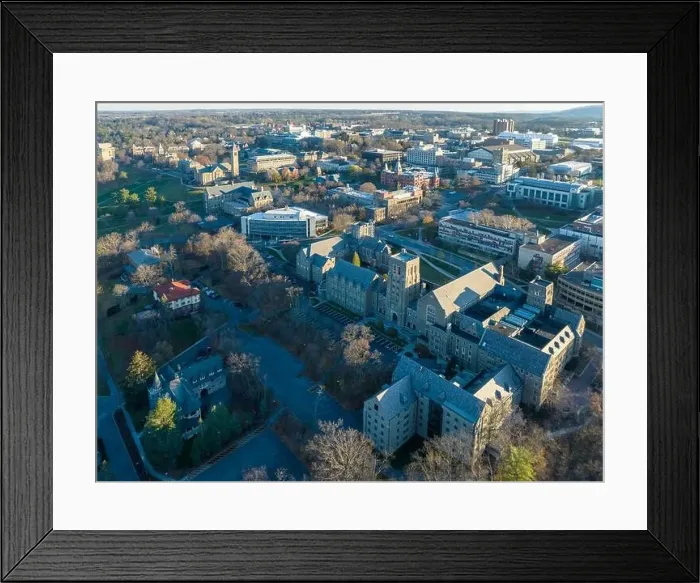 Framed Print : 11-19-2022, Early morning aerial autumn image of the area surrounding the City of Ithaca, NY, USA Framed Print : 11-19-2022, Early morning aerial autumn image of the area surrounding the City of Ithaca, NY, USA