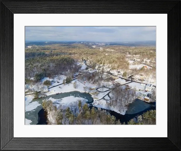 Framed Print : Aerial view of Tyngsborough residence area on Middlesex Road in winter in town of Tyngsborough, Massachusetts MA, USA Framed Print : Aerial view of Tyngsborough residence area on Middlesex Road in winter in town of Tyngsborough, Massachusetts MA, USA