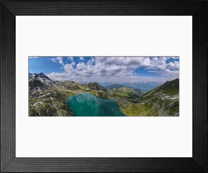 Framed Print : Aerial panoramic view of the Swiss Alps near Verbier in Switzerland Framed Print : Aerial panoramic view of the Swiss Alps near Verbier in Switzerland
