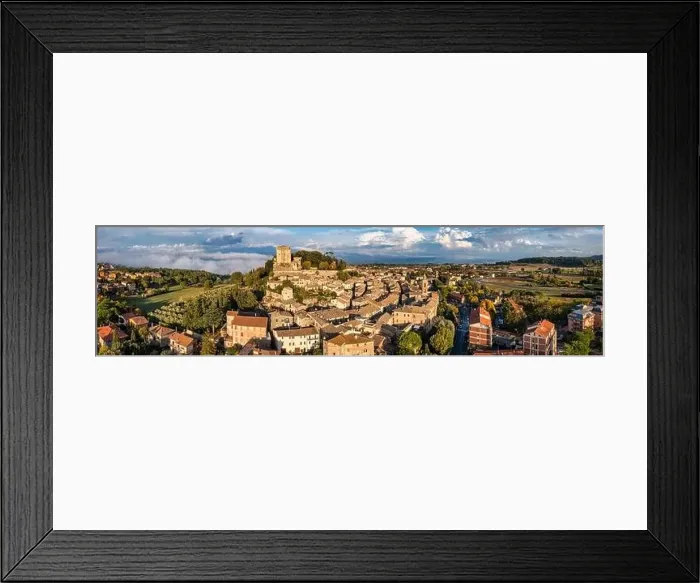 Framed Print : Sarteano village in Tuscany, Italy. Sarteano, the medieval castle at the top of the village. Siena, Tuscany, Italy Framed Print : Sarteano village in Tuscany, Italy. Sarteano, the medieval castle at the top of the village. Siena, Tuscany, Italy