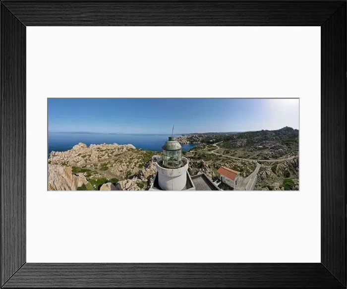 Framed Print : Drone view at the lighthouse of Capo Testa near Santa Teresa di Gallura on Sardinia in Italy Framed Print : Drone view at the lighthouse of Capo Testa near Santa Teresa di Gallura on Sardinia in Italy