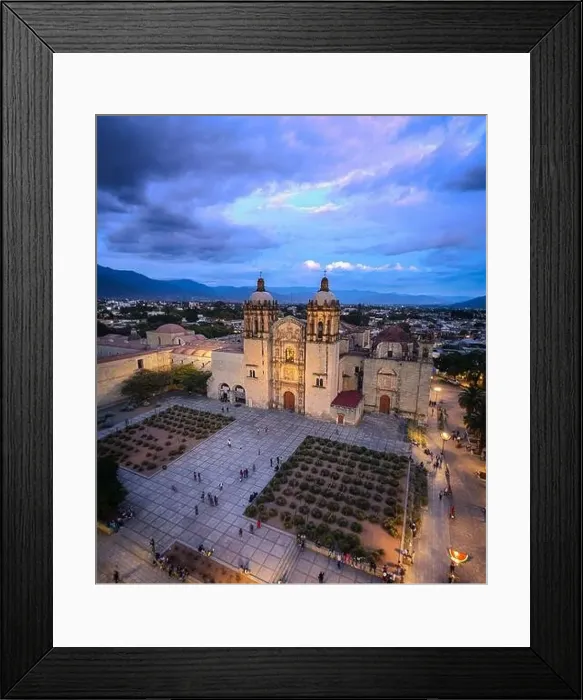 Framed Print : Templo de Santo Domingo de Guzmán, Oaxaca de Juárez, Oaxaca, Mexico Framed Print : Templo de Santo Domingo de Guzmán, Oaxaca de Juárez, Oaxaca, Mexico
