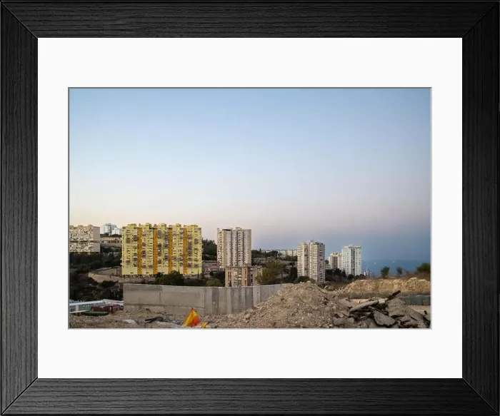 Framed Print : Haifa, Israel - December 1, 2022 Framed Print : Haifa, Israel - December 1, 2022
