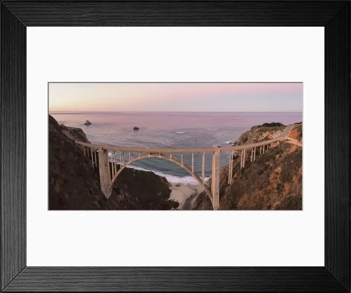 Framed Print : Bixby Bridge, Highway 1 Big Sur California USA Framed Print : Bixby Bridge, Highway 1 Big Sur California USA