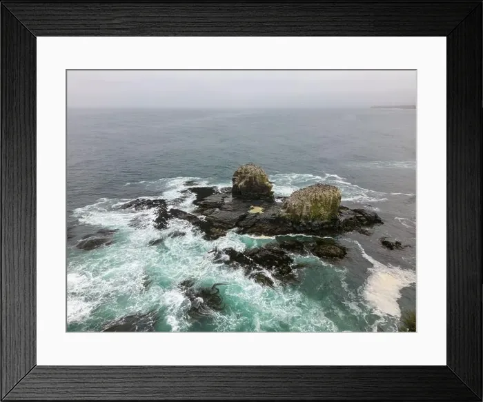 Framed Print : Aerial shot of the scenic birds rock at Punta de Lobos at Pichilemu, Chile Framed Print : Aerial shot of the scenic birds rock at Punta de Lobos at Pichilemu, Chile