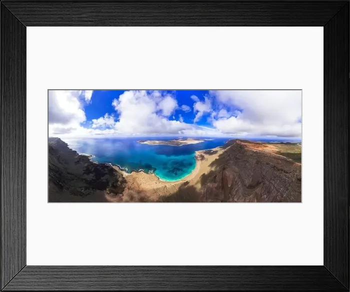 Framed Print : Stunning nature of volcanic Lanzarote Framed Print : Stunning nature of volcanic Lanzarote