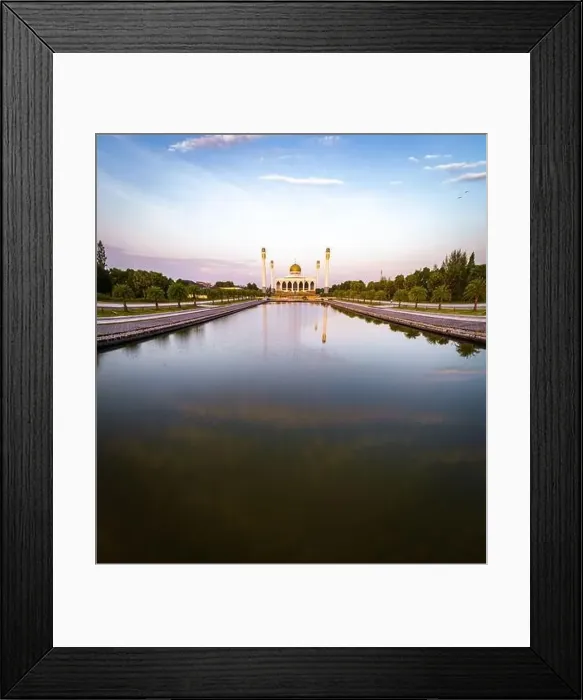 Framed Print : Central Mosque in Songkhla, Thailand Framed Print : Central Mosque in Songkhla, Thailand