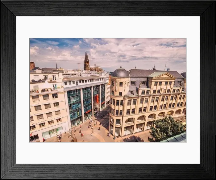 Framed Print : 29 July 2022, Cologne Framed Print : 29 July 2022, Cologne