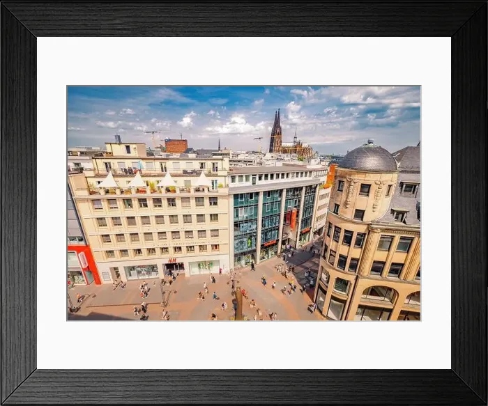 Framed Print : 29 July 2022, Cologne Framed Print : 29 July 2022, Cologne
