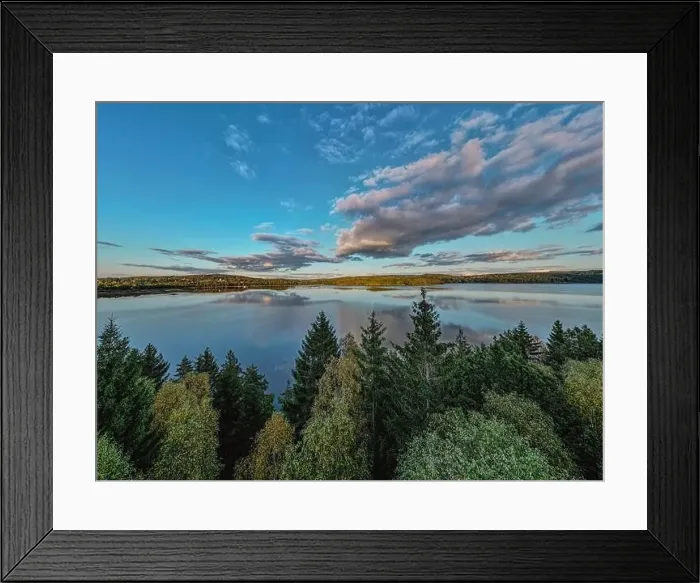Framed Print : Aerial view of Lake Lygnern close to Satila, Sweden Framed Print : Aerial view of Lake Lygnern close to Satila, Sweden