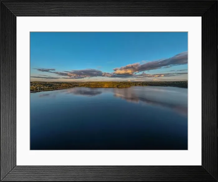 Framed Print : Aerial view of Lake Lygnern close to Satila, Sweden Framed Print : Aerial view of Lake Lygnern close to Satila, Sweden