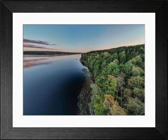 Framed Print : Aerial view of Lake Lygnern close to Satila, Sweden Framed Print : Aerial view of Lake Lygnern close to Satila, Sweden