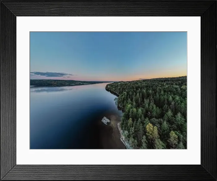 Framed Print : Aerial view of Lake Lygnern close to Satila, Sweden Framed Print : Aerial view of Lake Lygnern close to Satila, Sweden