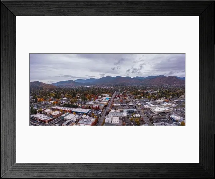 Framed Print : Panorama of Grants Pass, Oregon, USA Framed Print : Panorama of Grants Pass, Oregon, USA
