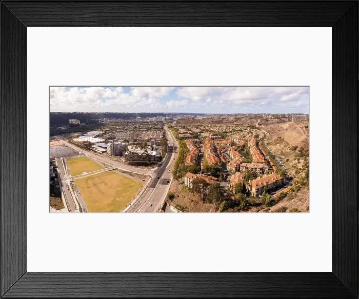 Framed Print : Modern apartment building complex in Mission Valley, San Diego Framed Print : Modern apartment building complex in Mission Valley, San Diego