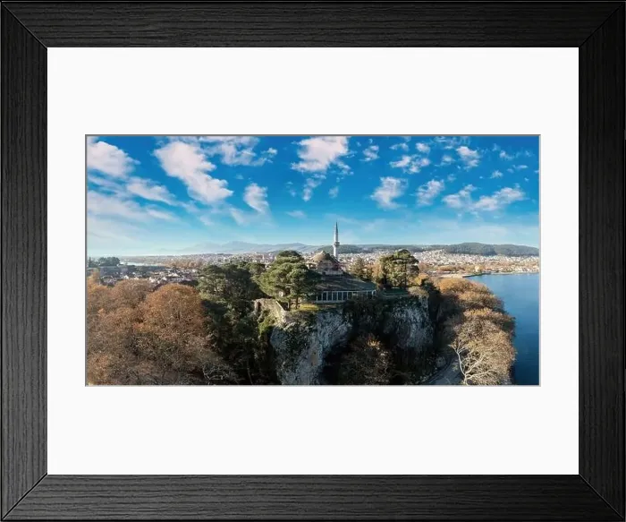 Framed Print : Greece, Ioannina Pamvotida Lake, Epirus Framed Print : Greece, Ioannina Pamvotida Lake, Epirus