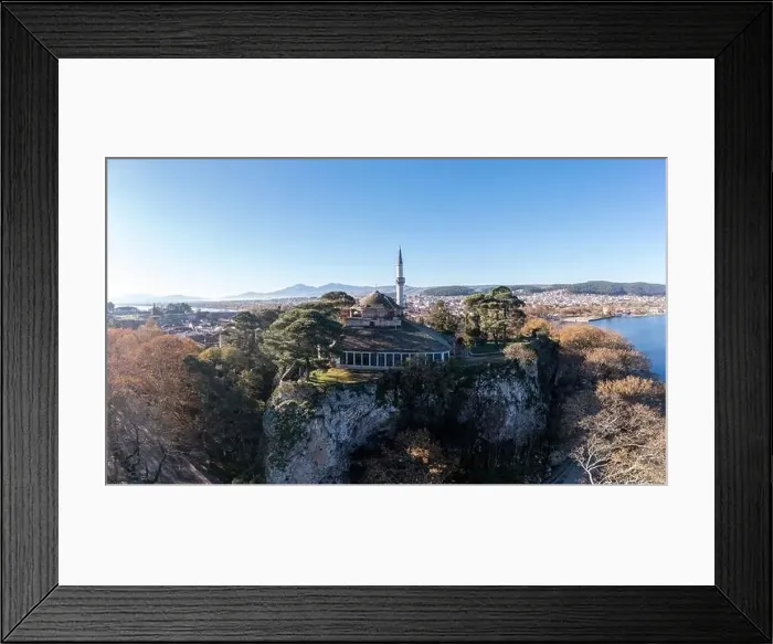 Framed Print : Greece, Ioannina Pamvotida Lake, Epirus Framed Print : Greece, Ioannina Pamvotida Lake, Epirus
