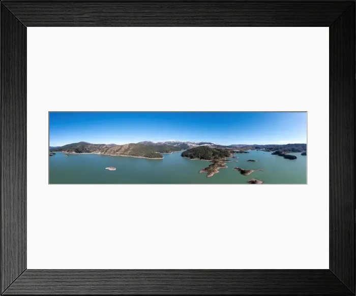 Framed Print : Greece, Lake Aoos Springs, Epirus Framed Print : Greece, Lake Aoos Springs, Epirus