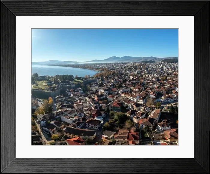 Framed Print : Greece, Ioannina Pamvotida Lake, Epirus Framed Print : Greece, Ioannina Pamvotida Lake, Epirus