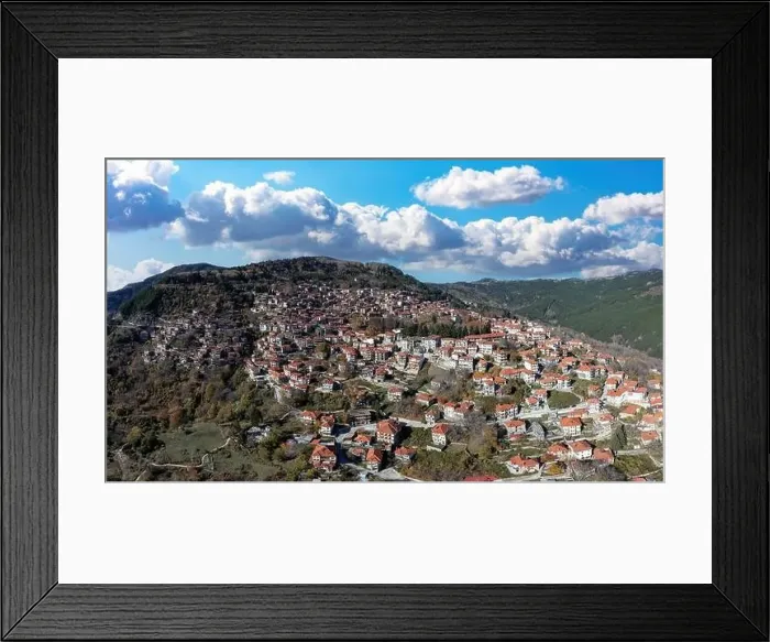 Framed Print : Greece. Metsovo village, Epirus Framed Print : Greece. Metsovo village, Epirus