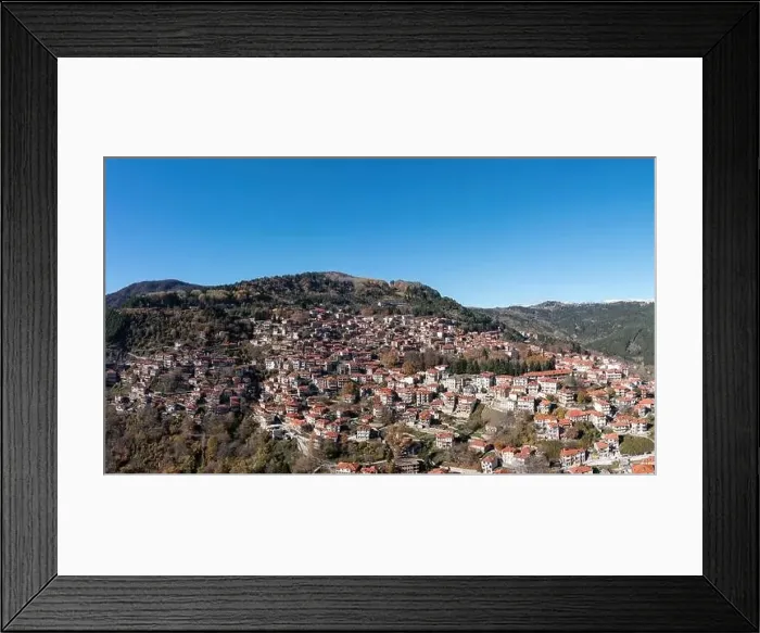 Framed Print : Metsovo village, Epirus Greece Framed Print : Metsovo village, Epirus Greece