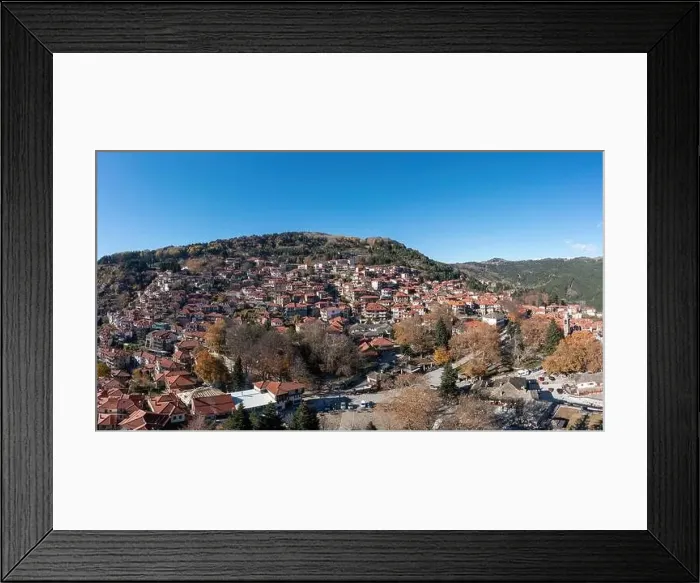 Framed Print : Greece. Metsovo village, Epirus Framed Print : Greece. Metsovo village, Epirus