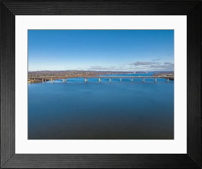 Framed Print : Scenic winter morning aerial photo of Beacon, NY USA from the Hudson River looking east, December 20, 2022 Framed Print : Scenic winter morning aerial photo of Beacon, NY USA from the Hudson River looking east, December 20, 2022