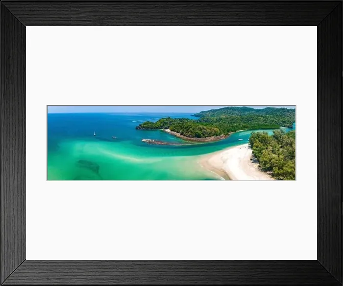 Framed Print : Aerial view of Ao Pante Malacca port in Koh Tarutao national park in Satun, Thailand Framed Print : Aerial view of Ao Pante Malacca port in Koh Tarutao national park in Satun, Thailand