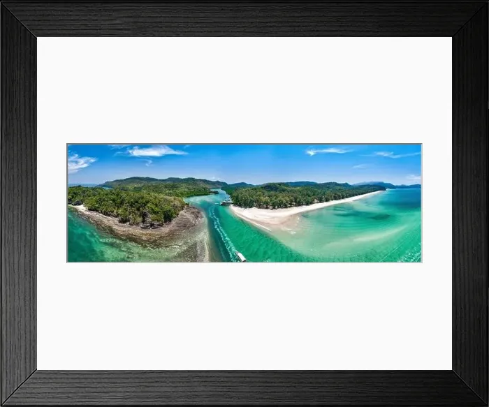 Framed Print : Aerial view of Ao Pante Malacca port in Koh Tarutao national park in Satun, Thailand Framed Print : Aerial view of Ao Pante Malacca port in Koh Tarutao national park in Satun, Thailand