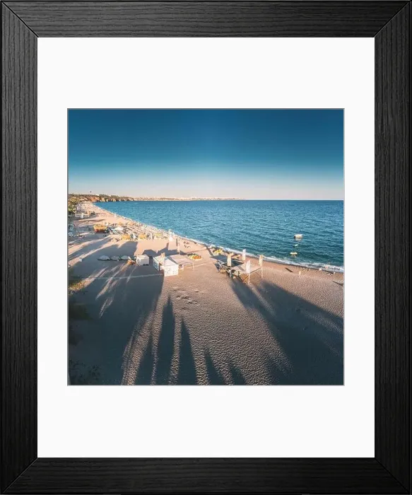 Framed Print : 07 September 2022, Antalya, Turkiye: Aerial beach view in Antalya city. Turkish riviera and vacations in summer Framed Print : 07 September 2022, Antalya, Turkiye: Aerial beach view in Antalya city. Turkish riviera and vacations in summer