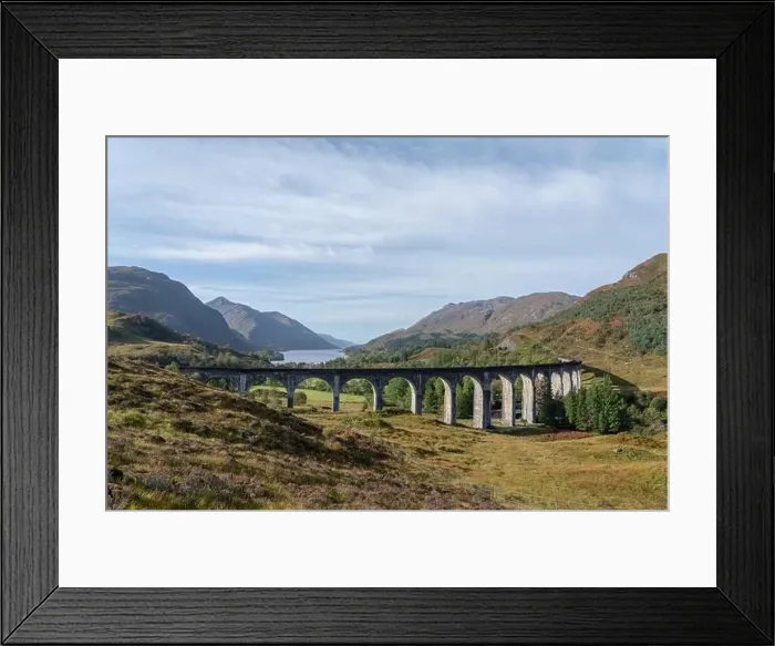 Framed Print : Glenfinnan Railway Viaduct in the Scottish Highlands Framed Print : Glenfinnan Railway Viaduct in the Scottish Highlands