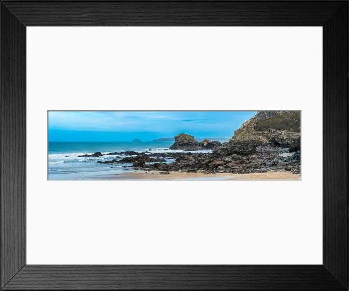 Framed Print : St Agnes Beach from a drone, Saint Agnes, Cornwall, England, UK Framed Print : St Agnes Beach from a drone, Saint Agnes, Cornwall, England, UK