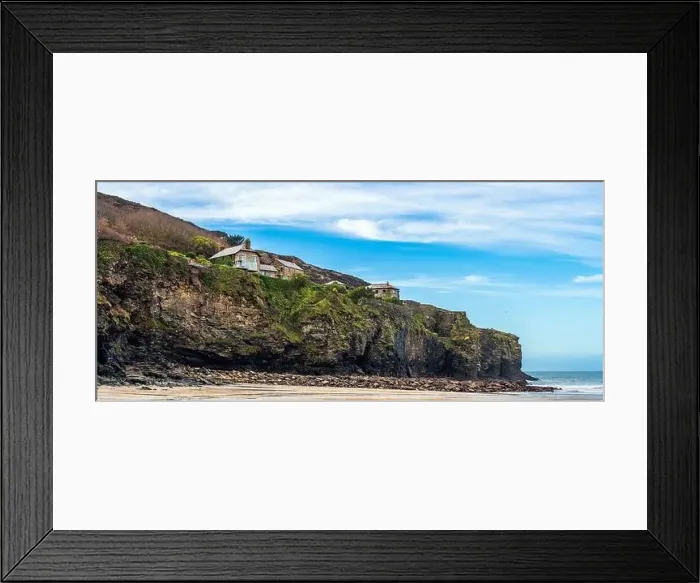 Framed Print : St Agnes Beach from a drone, Saint Agnes, Cornwall, England, UK Framed Print : St Agnes Beach from a drone, Saint Agnes, Cornwall, England, UK