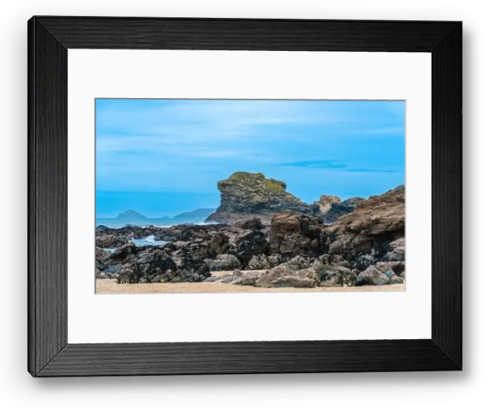 Framed Print : St Agnes Beach from a drone, Saint Agnes, Cornwall, England, UK Framed Print : St Agnes Beach from a drone, Saint Agnes, Cornwall, England, UK