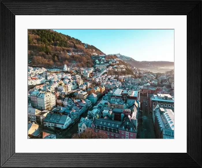 Framed Print : Traditional Scandinavian Architecture Framed Print : Traditional Scandinavian Architecture