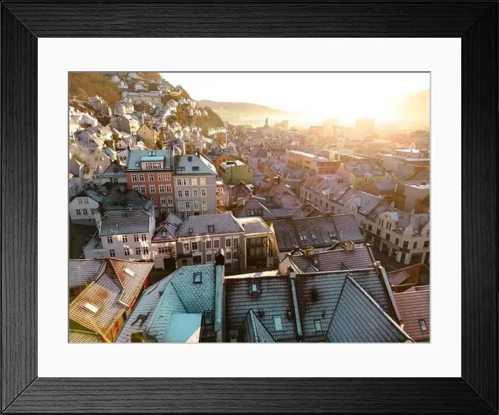 Framed Print : Traditional Scandinavian Architecture Framed Print : Traditional Scandinavian Architecture