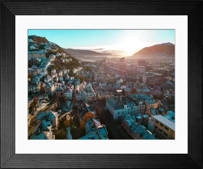 Framed Print : Traditional Scandinavian Architecture Framed Print : Traditional Scandinavian Architecture